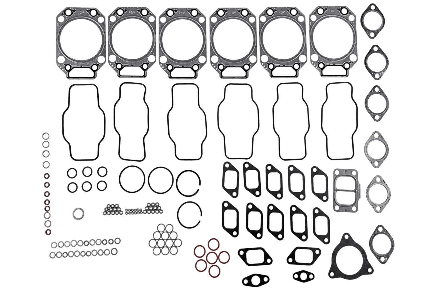 961280130156 JOGO DE JUNTAS SUPERIOR MOTOR MWM MAXXFORCE 7.2